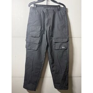 Levi's Premium Tapered Cargo Utility Jogger Pants Charcoal Gray Small(32)